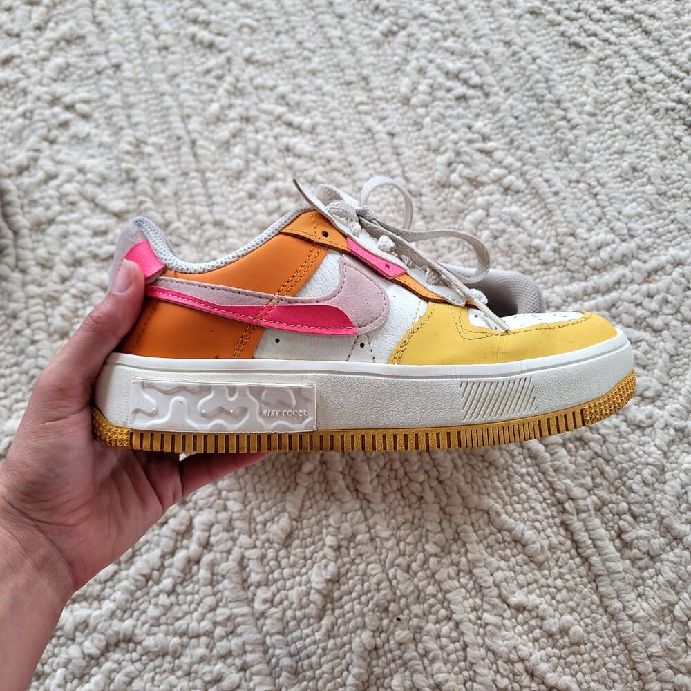 Nike Air Force 1 Fontanka Sunrise Sz 5.5